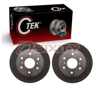 Tambores de freno traseros centrados 2 piezas para Chevrolet Silverado 1500 2009-2013 frenado uz Foto 1 de 4