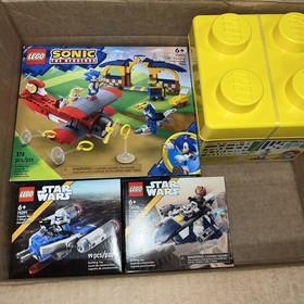 Lego Star Wars 75391 NIB 75400 NIB 10692 NIB Sonic 76991 & DC Marvel figs+extras