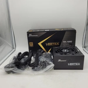Seasonic Vertex GX-1000-1000W - 80+ Gold - Full-Modular - ATX -NOT WORKING- - Afbeelding 1 van 5
