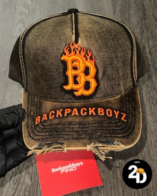Gallo Fino x BackpackBoyz (Backpack Flames)Snapback - Image 1 of 4