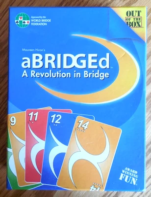 NEW  Out Of The Box  Maureen Hiron's “aBRIDGEd” Card Game-a Revolution in Bridge - Image 1 of 4