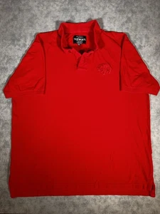 Vintage Ecko Polo Shirt Men's Size 3XL Red Popout Logo Short Sleeve Y2K Cotton - Picture 1 of 4