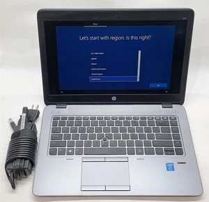 HP EliteBook 840 G2 Laptop i7 5600U 2.60GHZ 14" FHD 16GB 240GB SSD Windows 10 - Picture 1 of 9