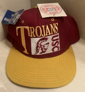 USC Trojans Vintage 90s Snapback Drew Pearson Hat Cap New With Tags - Bild 1 von 10