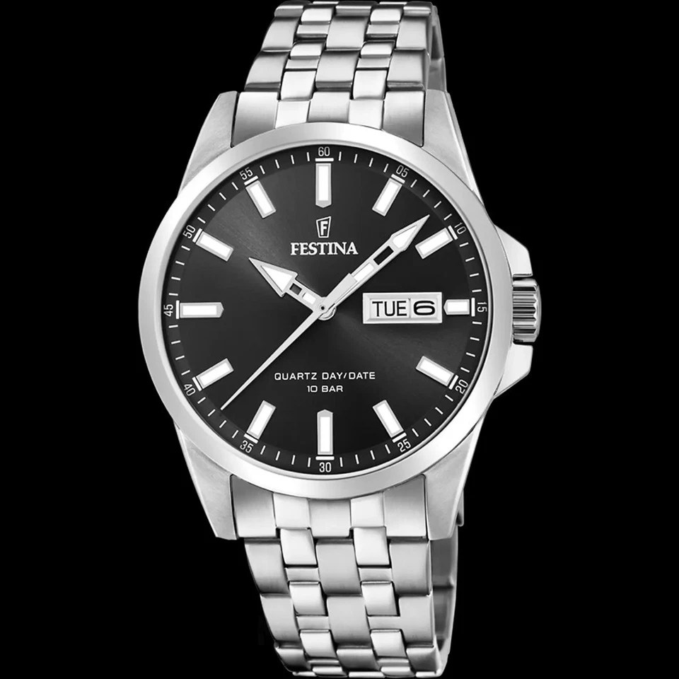 Watch Festina F20357/4 Classic Metal Man 41 Stainless steel - Image 1 of 1