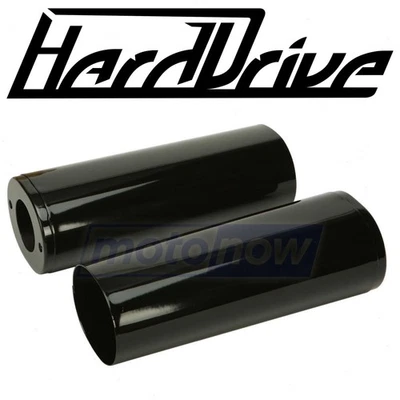 HardDrive Fork Slider Covers for 1990-2014 Harley Davidson FLSTF Fat Boy - vs - Imagem 1 de 4