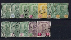 MALAYA SG39/50 1894-8 DEFINITIVE SET TO $2 USED (d) - Picture 1 of 1