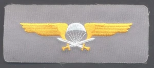 FINLAND Army - Parachutist qualification jump wings, Class I, cloth, Airborne - Picture 1 of 1