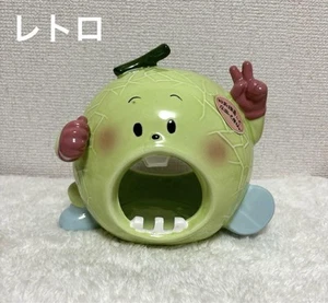 Kato Crafts Melonchan Ceramic Ashtray & Aroma Pot 7.7in Retro Used - Picture 1 of 5