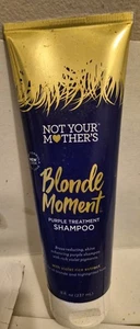 NOT YOUR MOTHERS Blonde Moment PURPLE Treatment SHAMPOO-8 OZ - Picture 1 of 1