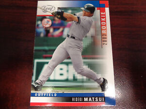 2003 Leaf Hideki Matsui #321 ROOKIE CARD-Yankees