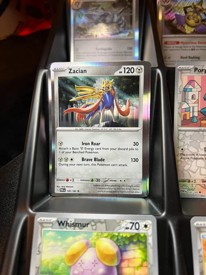 Zacian 136/182 Sv04: Paradox Rift Holo - Image 1 of 1