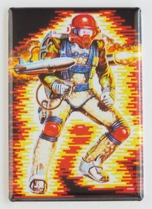 Fast Draw KÜHLSCHRANKMAGNET Gi Joe Real American Hero - Bild 1 von 3