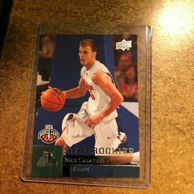 2009-10 Upper Deck Basketball # 221 Nick Calathes RC - Image 1 of 4