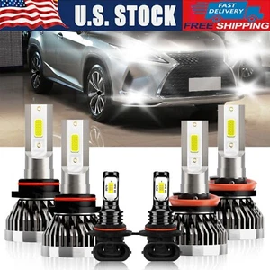 For Lexus RX330 2004-2006 LED Headlight Hi Low Beam Fog Light Bulbs Super Bright - Bild 1 von 12