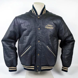 Charles Chevignon Lamm Lederjacke Gr. L Lammleder schwarz Lammfell Jacke - Bild 1 von 16