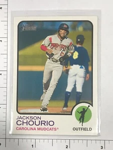 2022 Topps Heritage Minor League Jackson Chourio #231 Wildcats Milwaukee Brewers - Picture 1 of 2