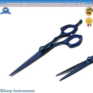 Hair Cutting, Hairdressing Barber Salon Scissors Haarschere SHARP Edge Razor 6." - Bild 1 von 3