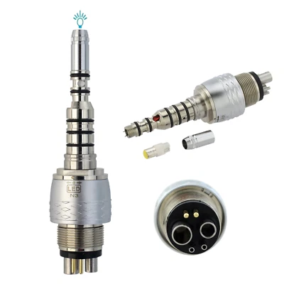 Acoplamiento dental KAVO MULTIflex 6 orificios COXO fibra óptica LED alta velocidad Foto 1 de 4