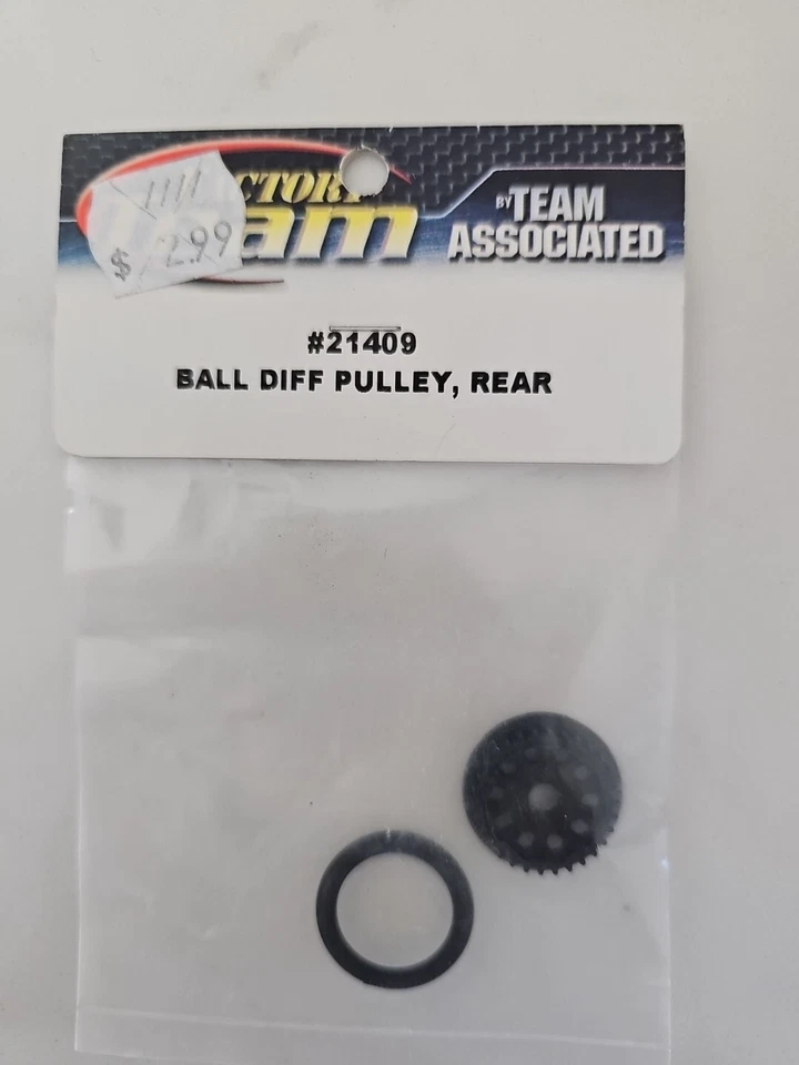 Team Associated SC18 4x4 1/18 Scale Up Graded FT Rear Ball Diff Pulley Set 21409 - Image 1 of 1