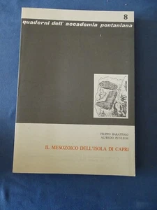 Accademia Pontaniana Geologia Barattolo Pugliese Mesozoico Dell'isola Di Capri - Picture 1 of 1