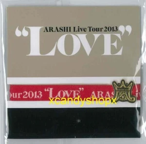 ARASHI Live Tour 2013 LOVE Japan official limited bracelet Sakurai Sho - Picture 1 of 1