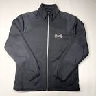 Ogio Jacket Adult Large Lightweight Performance Zip Black Pad AUB Logo Mens
