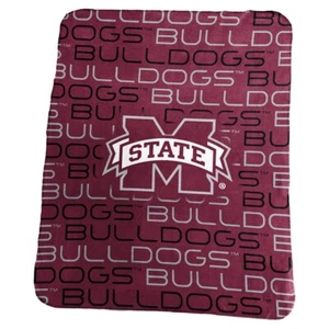 Mississippi State Bulldogs Classic Fleece Blanket - Picture 1 of 1