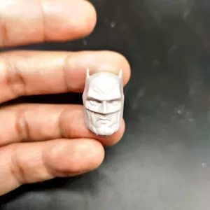 Figura Neca en blanco a escala 1/10 versión de dibujos animados de Batman escultura de cabeza sin pintar ajuste 7 - Imagen 1 de 3
