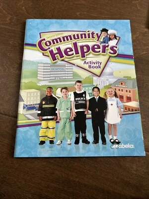 Abeka Community Helpers Activity Book (2nd Edition) 1st Grade NEW - Image 1 of 2