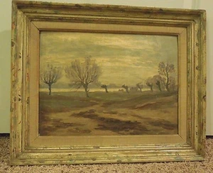 Vintage Alfred Rasenberger Wasserseite Landschaft Ölgemälde - gerahmt - Bild 1 von 9
