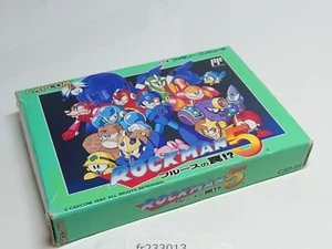 # Rockman 5 Famicom Nintendo FC NES NTSC-J Completo Japón fr233013 megaman - Imagen 1 de 17