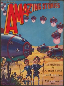 Amazing Stories 1930 January. Pulp - Picture 1 of 1