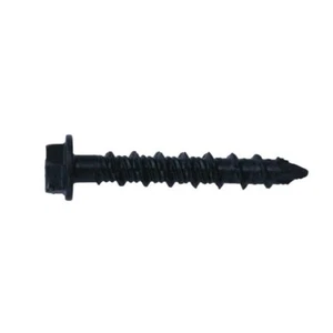 1000 Pack 1/4" x 2-3/4" Hex Head Concrete Screws, with Drill Bit - Picture 1 of 1