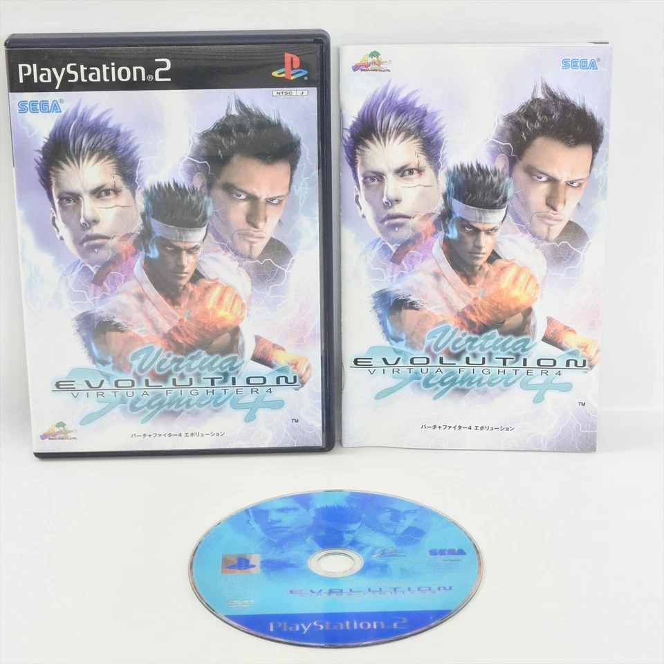 VIRTUA FIGHTER 4 EVOLUTION PS2 Playstation 2 For JP System p2 - Image 1 of 3