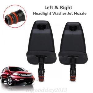 For Honda CRV 2005-2006 Left & Right Headlight Lamp Washer Jet Nozzle Sprayer - Picture 1 of 16