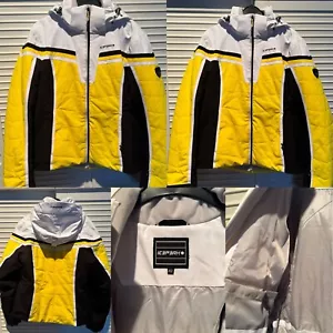 Skijacke Icepeak Damen Gr. 42 Neuwertig Schwarz/gelb - Bild 1 von 7