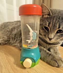 Vintage water toy Very rare - swordfish catches rings with its nose Made in USSR - Picture 1 of 24