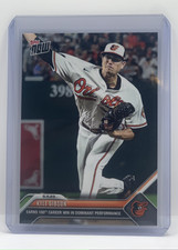 KYLE GIBSON 100th Career Win 2023 Topps Now #659 Baltimore Orioles PR: 459 🔥