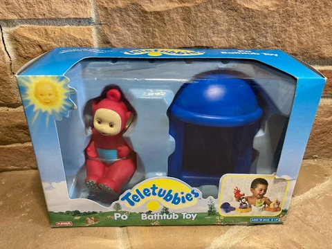 Teletubbies "Po" bathtub toy 1998 Rare - New! Cover