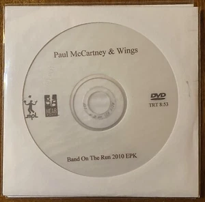 PAUL McCARTNEY & WINGS Band On The Run 2010 US PROMO Only DVD EPK Beatles #1 - Picture 1 of 1
