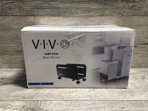 V•I•V•O Black CPU Cart, CART-PC01 SH15. #N5 - Picture 1 of 3