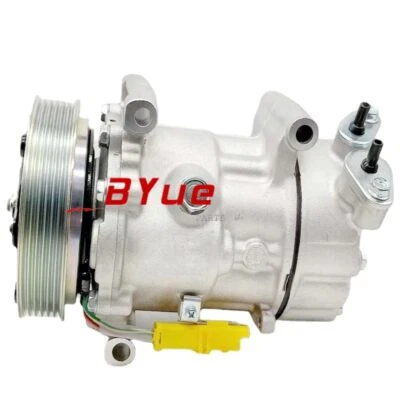 Air AC Compressor for Peugeot 206 307 for Citroen for Fiat 6453XJ 6453QG 6453QE  - Изображение 1 из 4