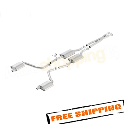 Borla 140685 S-Type Catback Exhaust for 2022-2023 Dodge Charger SXT 3.6L V6 Foto 1 de 2