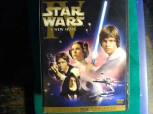 ✅ Star Wars Trilogy A New Hope Empire Strikes Back Return of Jedi DVD Fullscreen - Picture 1 of 4