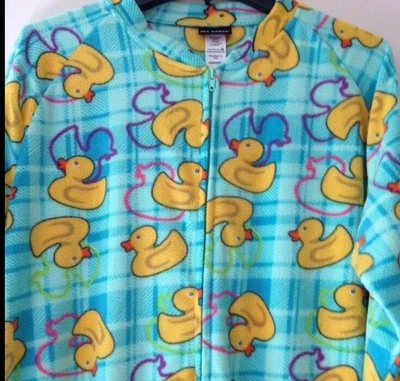 Joe боксер желтый резиновый утка ножки пижамы 1 шт S или M новый с Ярлыками почти ушел - Изображение 1 из 4