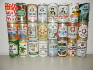 24 Schöne ältere Bierdosen aus DEUTSCHLAND (33cl) Leer !! 03 - Picture 1 of 1