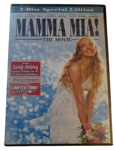 Mamma Mia (DVD, 2009, 2-Disc Set, Special Edition) SEALED NEW - Bild 1 von 1