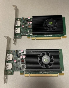 NVIDIA NVS 310 512MB DDR3 2 x DP Full height video card  DELL JTF63 - Picture 1 of 3