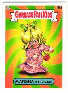 Marsha Attacks! GPK 2023 Garbage Pail Kids Mars Attacks Parody Exact Card Shown - Picture 1 of 2